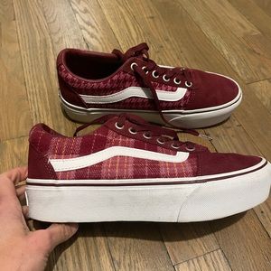 VANS WARD LO PLATFORM SNEAKER size 7